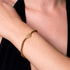 Cerf-volant | Or 18 carats | Bracelet à breloques en cristal